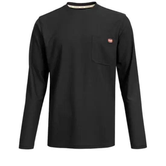 Wrangler Workwear Men's Long Sleeve Performance Work Pocket T-Shirt, Size S-3XL image {3}