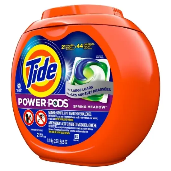 Tide Power Pods Clean Laundry Detergent - Spring Meadow image {3}