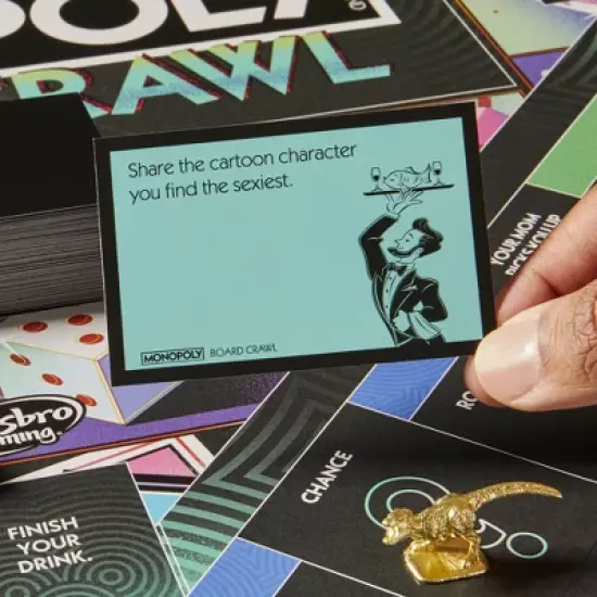 Hasbro Gaming Monopoly Crawl Board Game image {9}