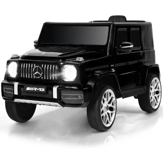 Costway 12V Kids Ride On Car Licensed Mercedes Benz G63 Electric Vehicle with Remote Control image {9}
