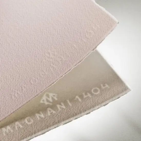 Magnani 1404 Italia Cold Press 100% Cotton Watercolor Paper Block, 20 Sheets, 140 lb, Round Watercolor Paper, Acid-Free, UV Resistant,  Vegan Sized, image {4}