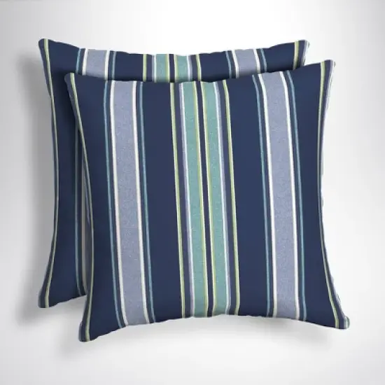 2pk 16"x16" Arden Outdoor Square Throw Pillow image {11}
