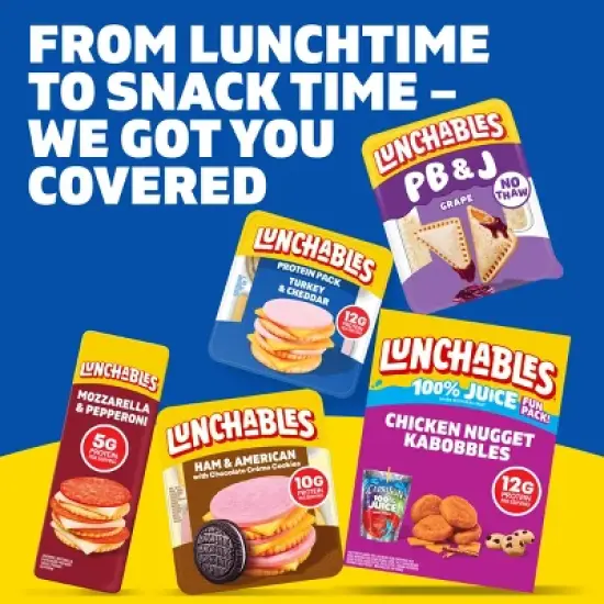 Lunchables Turkey & Cheddar Cheese with Crackers - 3.2oz image {7}