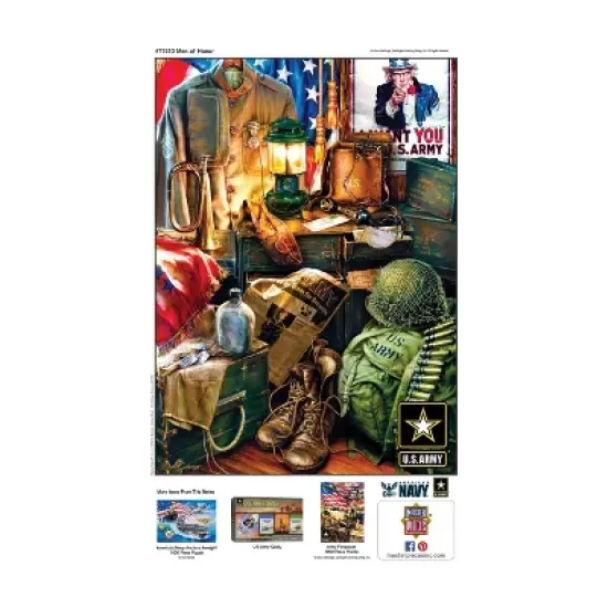 MasterPieces Hometown Heroes: Men of Honor Jigsaw Puzzle - 1000pc image {5}