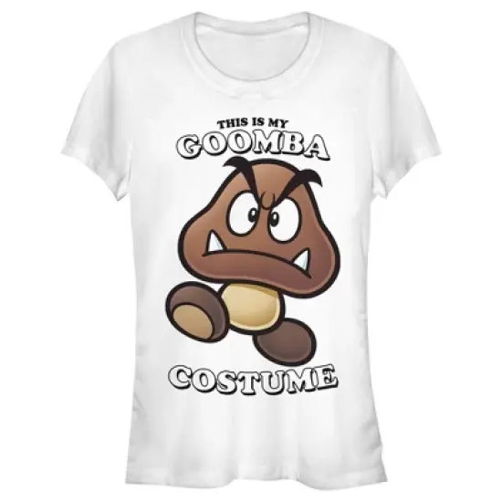 Junior's Nintendo Goomba Costume T-Shirt image {2}