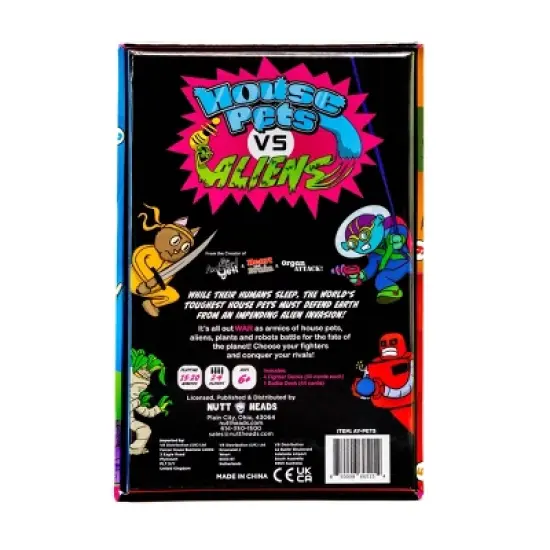 The Awkward Yeti House Pets vs. Aliens Card Game image {7}