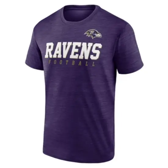NFL Baltimore Ravens Men's Quick Turn Performance Short Sleeve T-Shirt image {1}