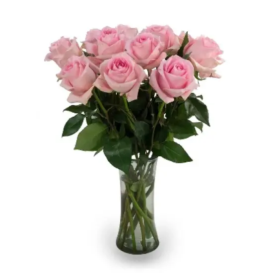 Fresh Cut 50-stem Pink Roses image {3}