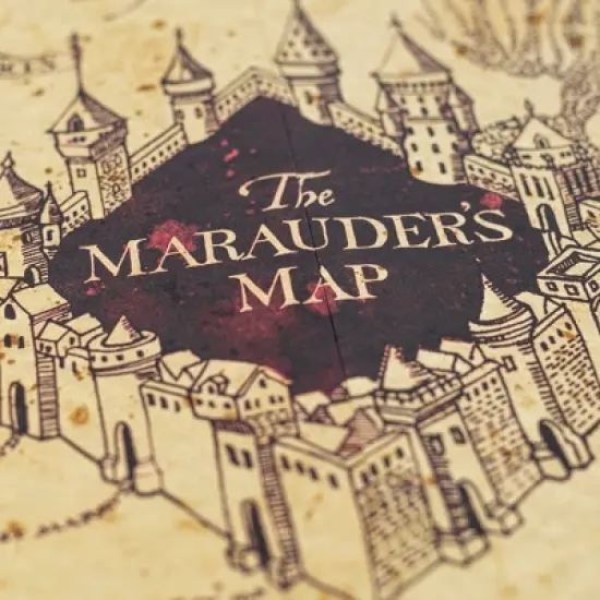 Harry Potter Replica Marauder's Map image {4}
