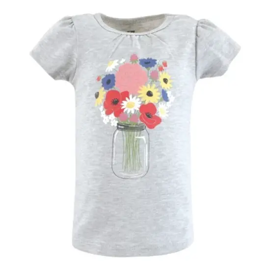 Hudson Baby Girl Short Sleeve T-Shirts, Wildflowers image {5}