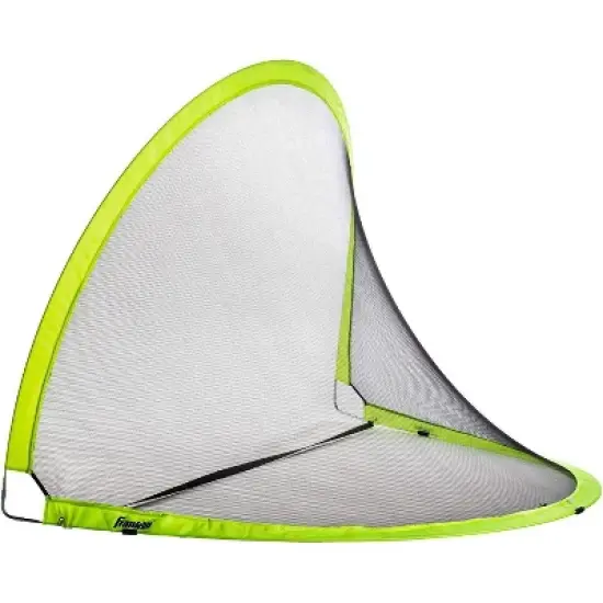 Franklin Sports 4'x3' Blackhawk Pop Up Soccer Goal Set with Carry Bag image {1}
