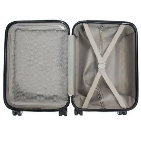 World Traveler Chariot Duro 20-inch Carry-On Spinner Luggage with Laptop Pocket image {5}