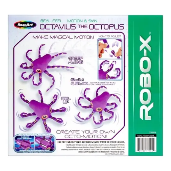 ROBO-X Octavius The Octopus Interactive Robotic Toy image {1}