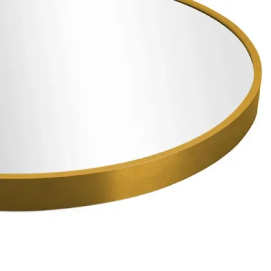 PexFix 30" Wall-Mounted Floating Solid Wood Bathroom Vanity with Mirror Modern Curved Edge Storage Bathroom Cabinet in Walnut with Ceramic Basin image {8}