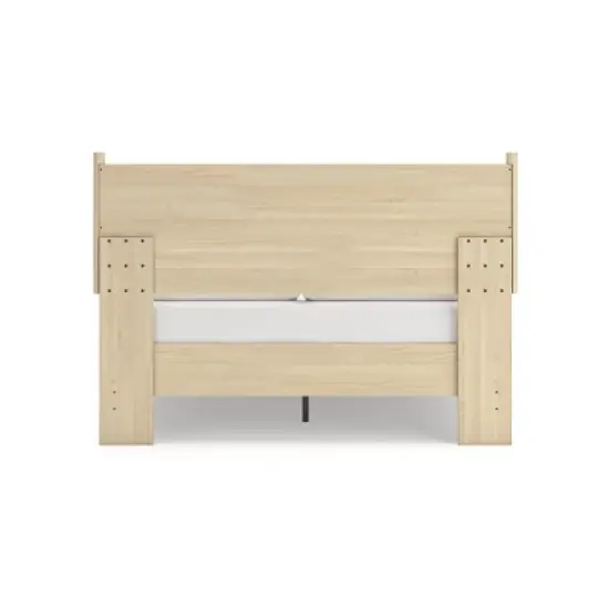 Signature Design by Ashley Cabinella Queen Panel Headboard, Tan image {3}