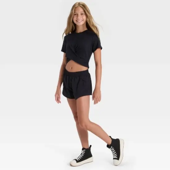 Girls' Lightweight Flex Shorts - All In Motion&trade; image {2}