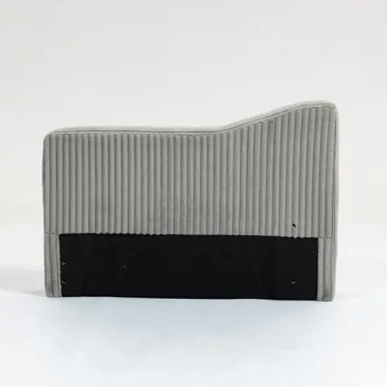 Modular Sofa Single Armrest Backrest Module for Modular Sectional Sofa Couch Side Armrest, Gray image {2}