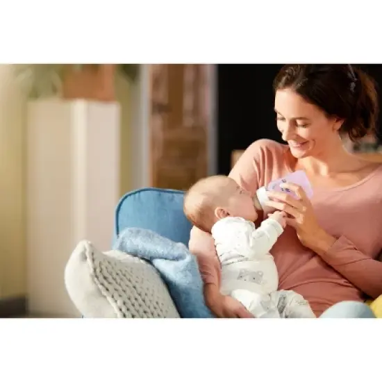 Philips Avent Anti-Colic Baby Bottle with AirFree Vent - Pink - 9oz/3pk image {16}