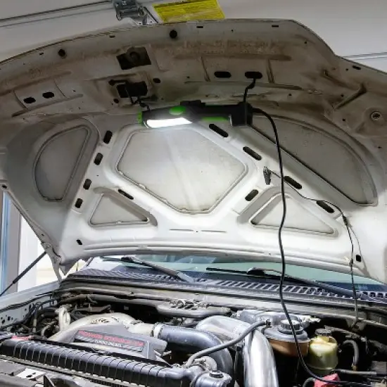 PowerSmith&reg; 3,000-Lumen 24-Watt LED Drop Light with 25-Ft. Power Cord in Green image {3}