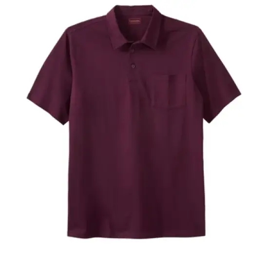 KingSize Men's Big & Tall Heavyweight Jersey Polo Shirt image {5}