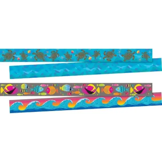 Barker Creek Kai Ola Curated Collection Set 564pc per Set: Multicolored Paper Bulletin Board Cutouts, 4"x18" Presentation Accessories image {4}