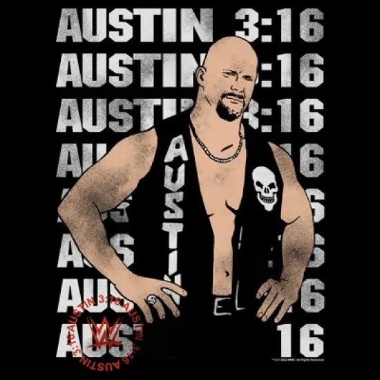 Men's WWE Stone Cold Steve Austin 3:16 Animated T-Shirt image {1}