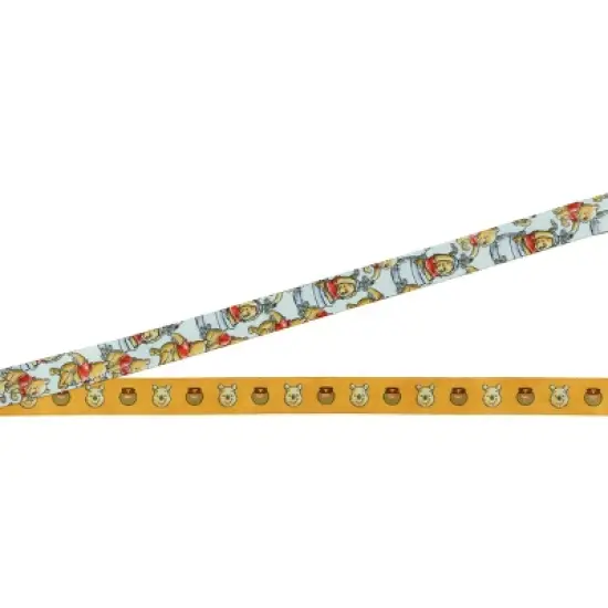 Disney Winnie the Pooh Hunny Pot Breakaway Lanyard ID Badge Holder with 2" Charm image {3}