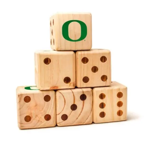 NCAA Oregon Ducks Lawn Bowling Yard Dice image {1}