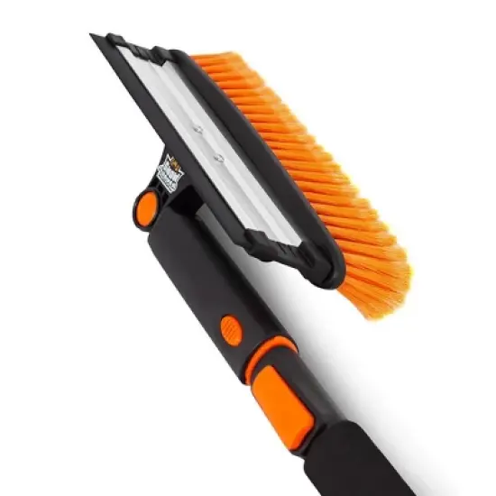 Snow Moover 58" Extendable Snow Brush with Squeegee & Ice Scraper image {3}
