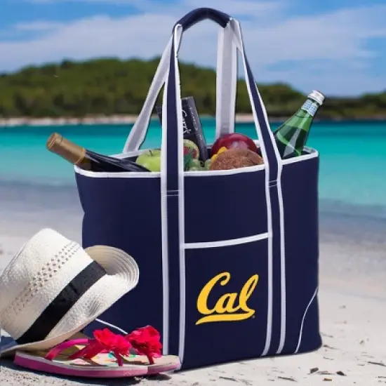 NCAA California Golden Bears Large Soft Sided Cooler Tote - 30 Cans image {1}