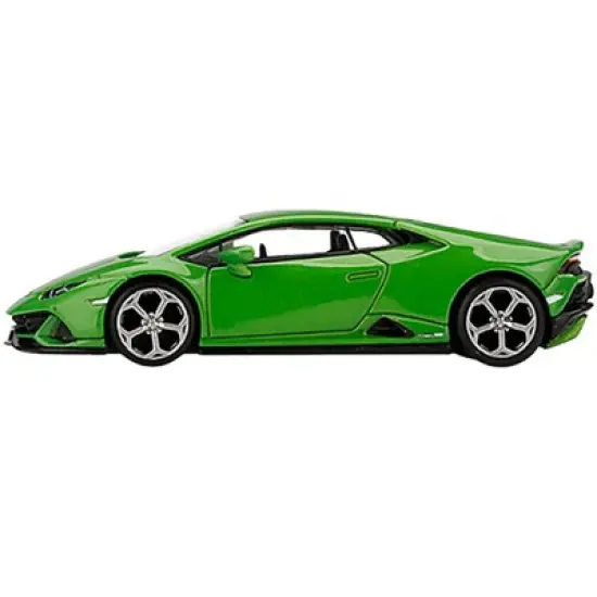 Lamborghini Huracan EVO Verde Mantis Green Metallic Limited Edition to 4200 pcs 1/64 Diecast Model Car by True Scale Miniatures image {1}