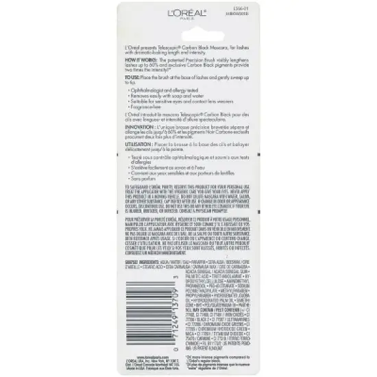 L'Oreal Paris Telescopic Original Mascara - 0.27 fl oz image {4}