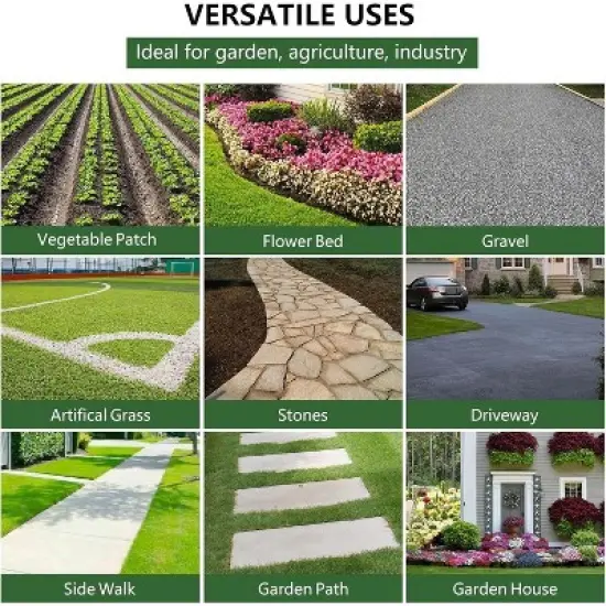 Weed Barrier Landscape Fabric, 4Ft x 100Ft, Heavy Duty 5.8 Oz Woven Geotextile for Weed Control, Garden Ground Cover Mat, Durable, Tear-Resistant image {6}