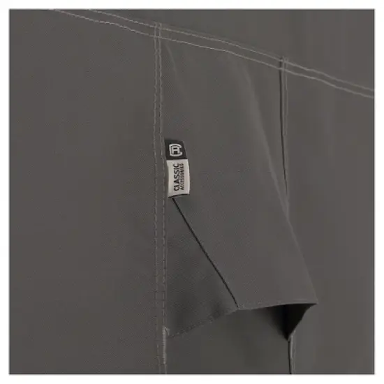 Ravenna Offset Patio Umbrella And  Frame Cover - Dark Taupe - Classic Accessories image {2}