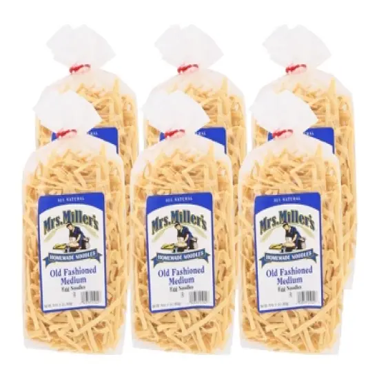 Mrs. Miller's Old Fashioned Medium Egg Noodles - Case of 6/16 oz image {6}