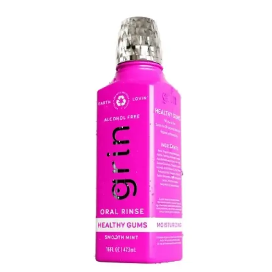 Grin Oral Care Healthy Gums Mouthwash Mint - 16 fl oz image {4}