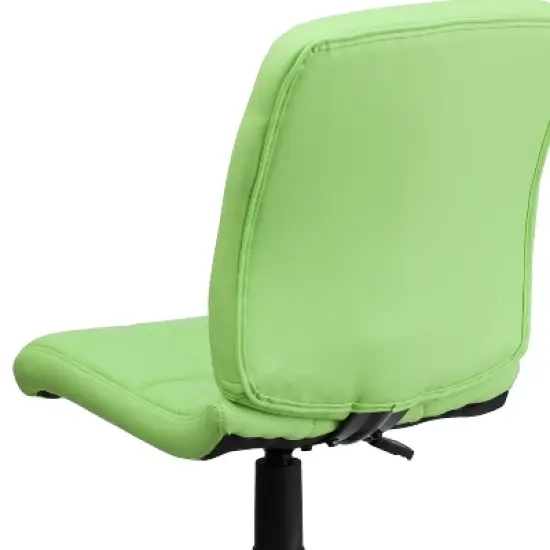Flash Furniture Mid-Back Quilted Vinyl Swivel Task Office Chair image {4}