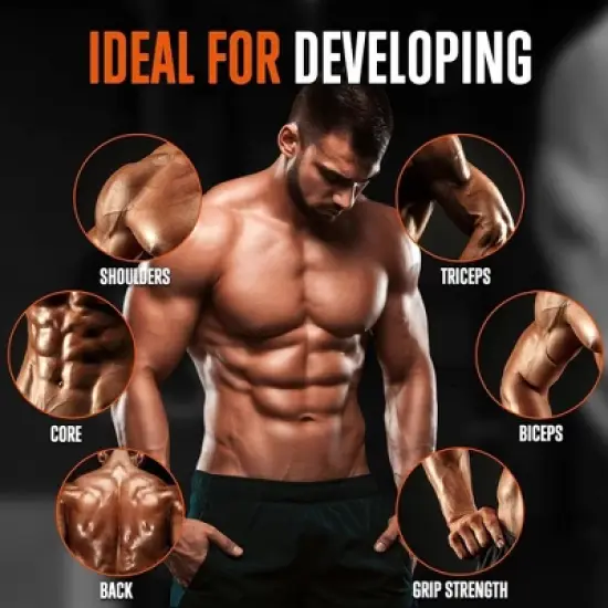 SQUATZ Single D Row Handle - Orange, Black image {5}