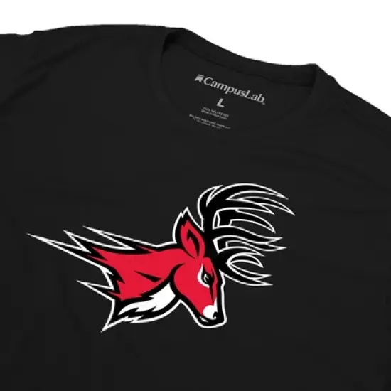 Men's Fairfield University Men's Sport Active T-Shirt Primary Logo image {3}