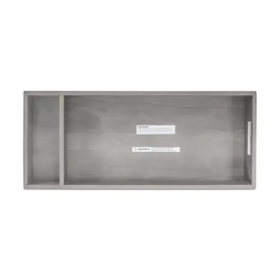 Child Craft Changing Table Topper - Lunar Gray image {1}