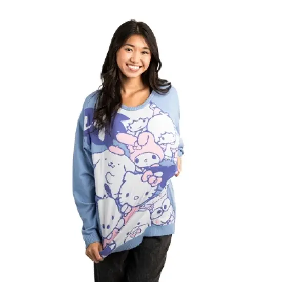 HELLO KITTY & FRIENDS Women's OVERSIZED SWEATER image {2}