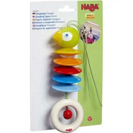 HABA Dangling Figure  Parrot (Made in Germany) image {3}