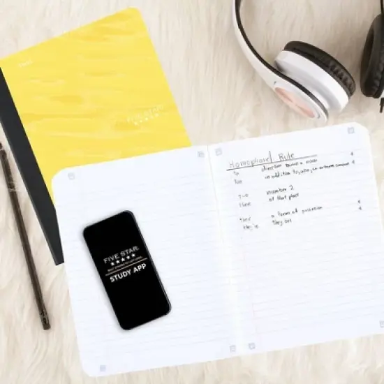 Five Star Active Comp Book Yellow Wide Ruled 80ct image {3}