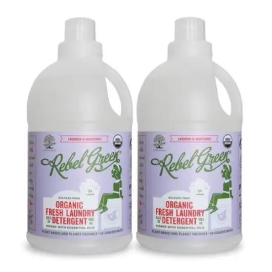 Rebel Green Lavender & Grapefruit Laundry Detergent - 64oz/2ct image {1}