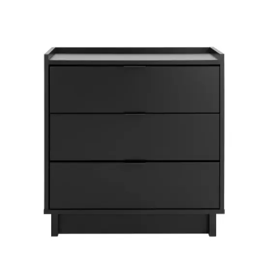 Prepac Simply Modern 3 Drawer Nightstand image {8}