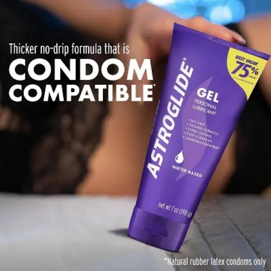 Astroglide Water Based Lubricant Gel - 7oz image {3}