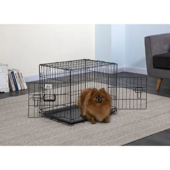Go Pet Club 2 Door Foldable Metal Dog Crate 19" to 54" Long MLD-19 image {5}