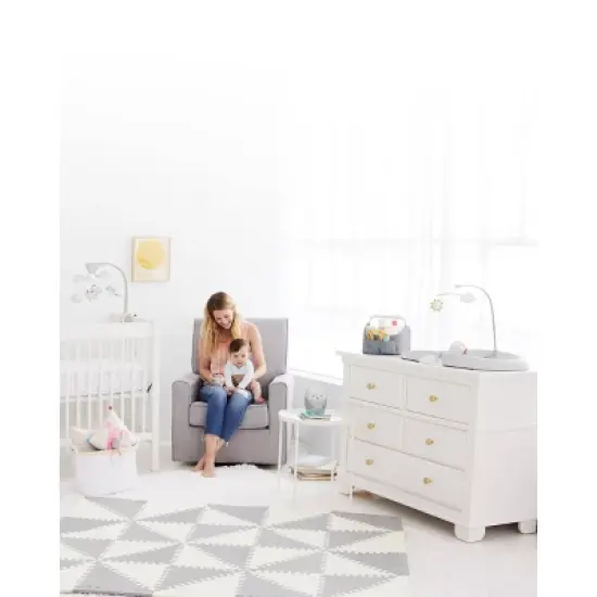 Skip Hop Wipe Clean Changing Pad - Light Gray image {10}