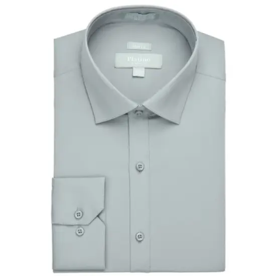 Men's Slim Fit Spandex Dress Shirt From Marquis image {7}