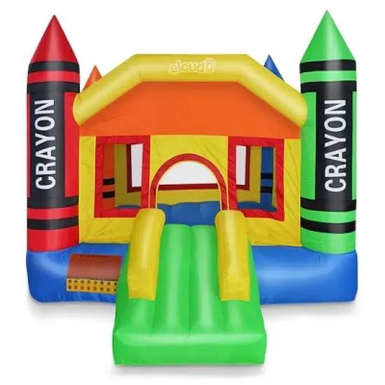 Cloud 9 Mini Crayon House - Inflatable Bouncer image {1}